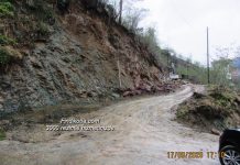 Kaban Mahallemizdeki yol genişleme çalışması.